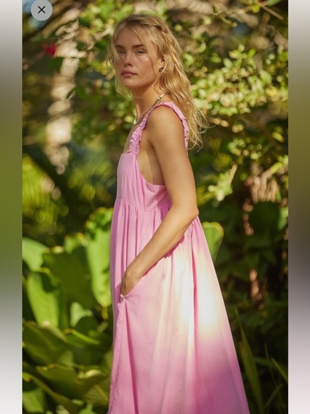 Free People Isabella Maxi Dress Boho Summer Vacation Resort Lightweight Sz Small - Picture 3 of 13